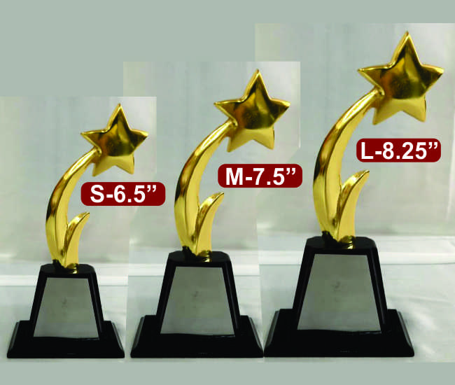 brass trophies
